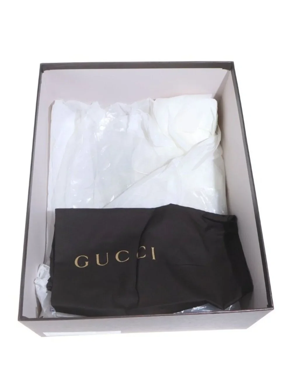 Gucci Logo Plate Leather High-Top Sneakers